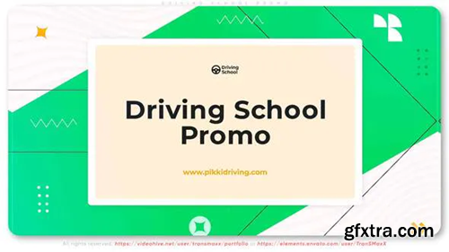 Videohive Driving School Promo 33601874