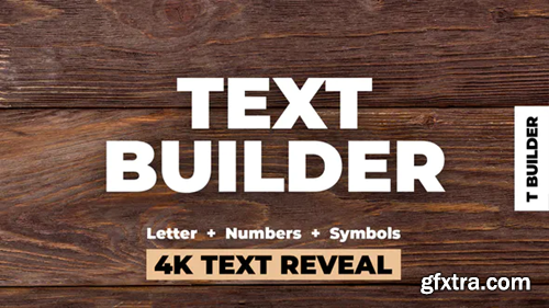 Videohive Text Builder 24872699
