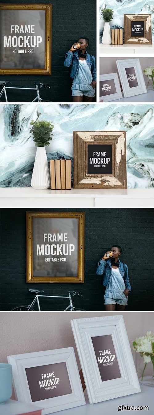 Urban and Interior Picture Frame Mockups