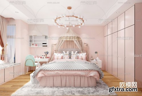Modern Style Bedroom 458