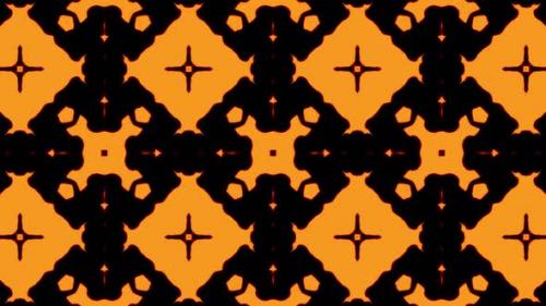 Videohive - Abstract orange geometric seamless pattern background - 33618445
