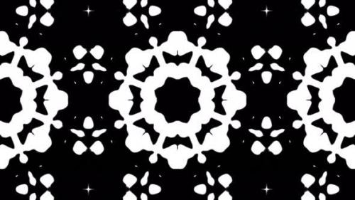 Videohive - Abstract white black geometric seamless pattern background - 33618496