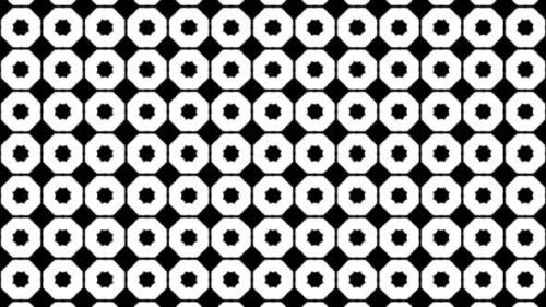 Videohive - Abstract white black geometric seamless pattern background - 33618497