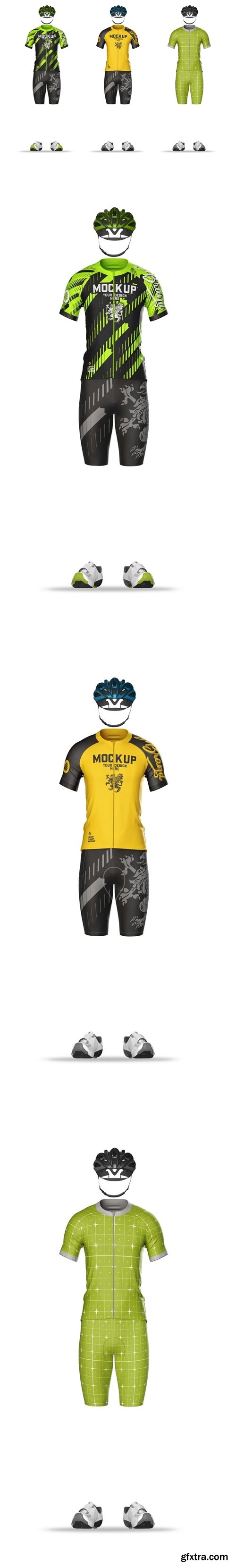 Cycling Kit Mockup