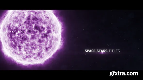 Videohive Space Stars Titles 15735814