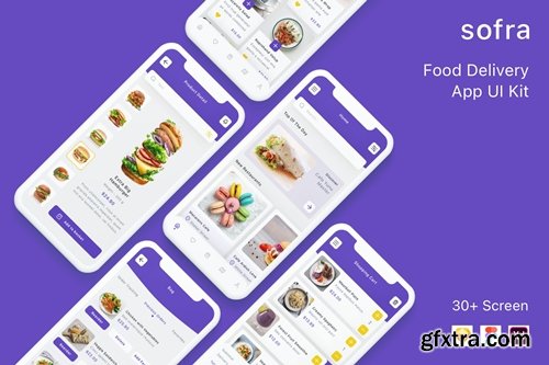 Sofra - Food Delivery App UI Kit