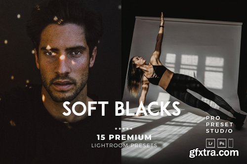 CreativeMarket - Soft Blacks Presets Lightroom 6222826