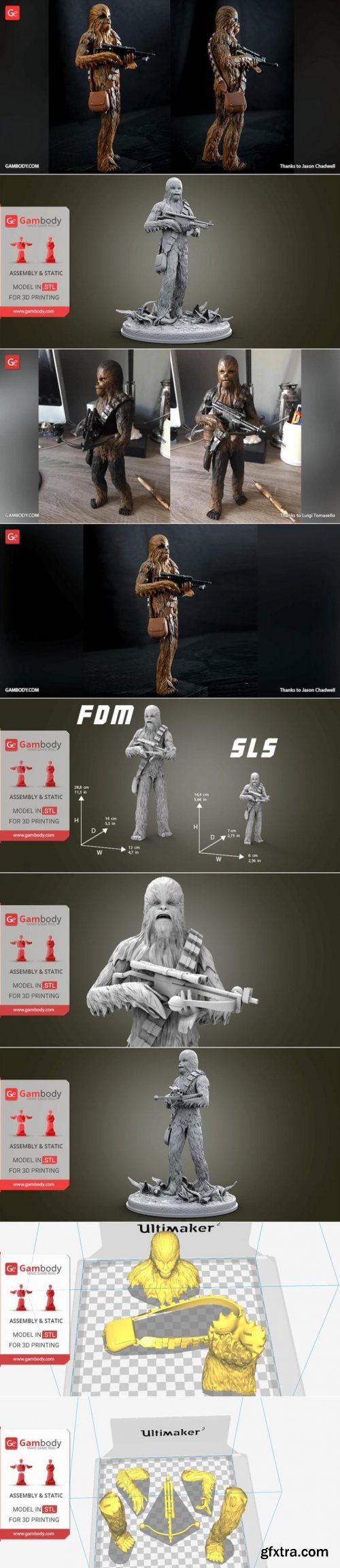 Chewbacca – 3D Print Model