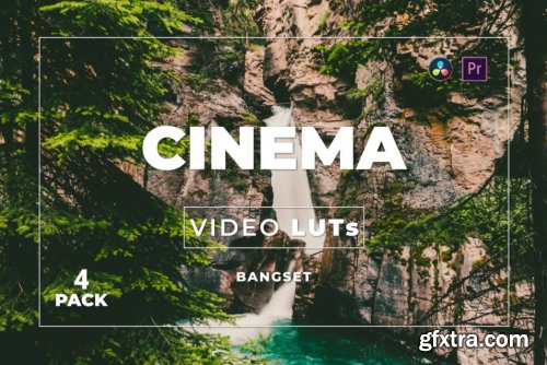 Bangset Cinema Pack 4 Video LUTs
