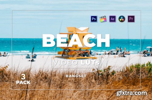 Bangset Beach Pack 3 Video LUTs