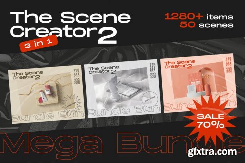 CreativeMarket - The Scene Creator 2 - Bundle 3 in 1 5860490