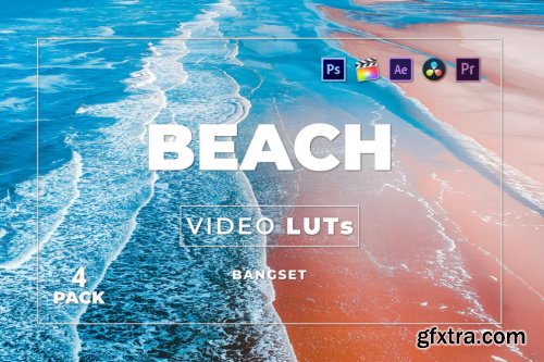 Bangset Beach Pack 4 Video LUTs