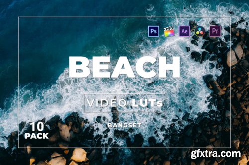 Bangset Beach Pack 10 Video LUTs