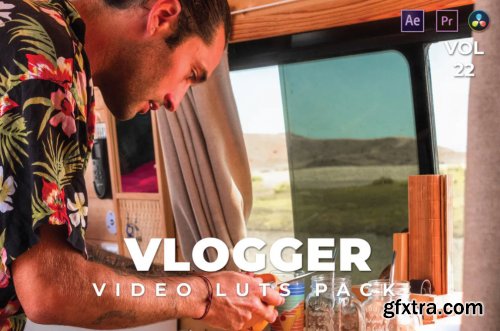 Vlogger Pack Video LUTs Vol.22