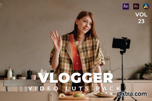 Vlogger Pack Video LUTs Vol.23