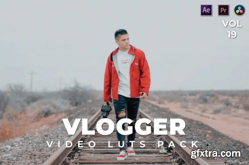 Vlogger Pack Video LUTs Vol.19