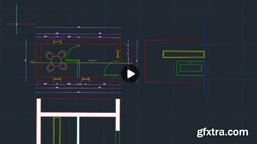 Create an Architectural Plan, Section and Elevation Using Autodesk AutoCAD