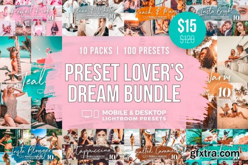 CreativeMarket - Preset Lover\'s Dream Bundle 5143516