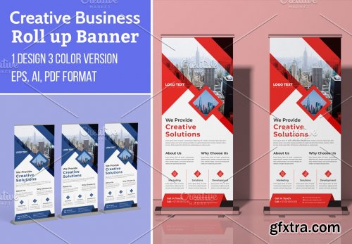 CreativeMarket - Best Business Roll-Up Banner 5635680