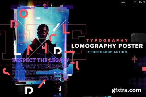 CreativeMarket - Lomography Typography PS Action 6357815