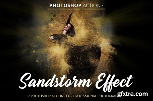CreativeMarket - Sandstorm Effect Actions for Ps 4847951