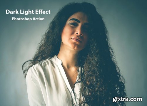 CreativeMarket - Dark Light Effect PS Action 5073998