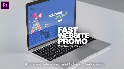 Videohive - Fast Website Promo Premiere Pro version - 33625280