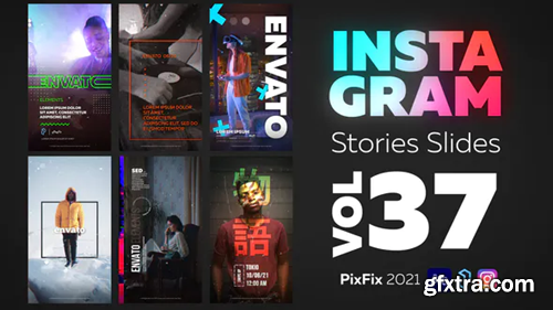 Videohive Instagram Stories Slides Vol. 37 33681838