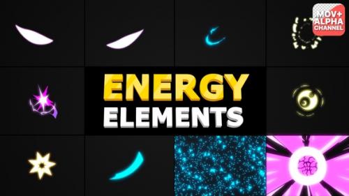 Videohive - Energy Elements | Motion Graphics - 33670620
