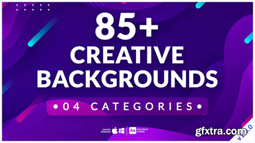 Videohive 85+ Creative Backgrounds 33697228