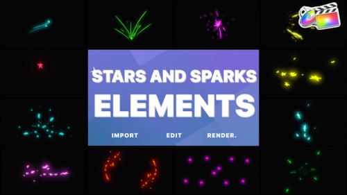 Videohive - Stars and Sparks Pack | FCPX - 33669227