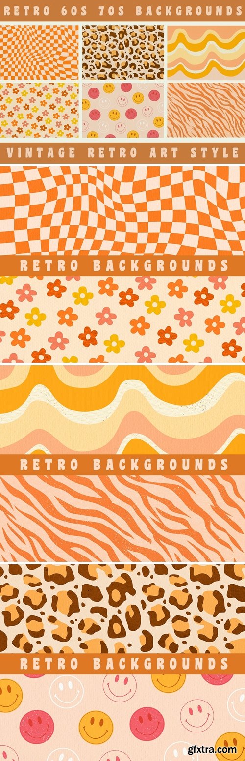 Retro 60s-70s Backgrounds