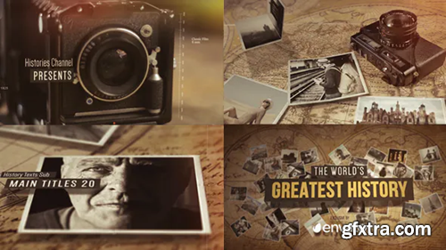 Videohive History Of The World Through Lenses 20469021