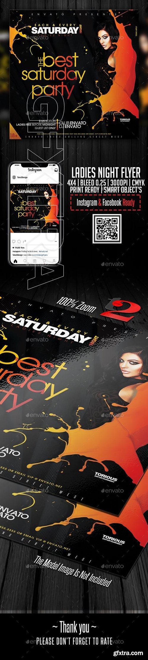 GraphicRiver - Ladies Night Flyer Template 23149050