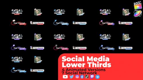 Videohive - Social Media Lower Thirds v2 - 33699873
