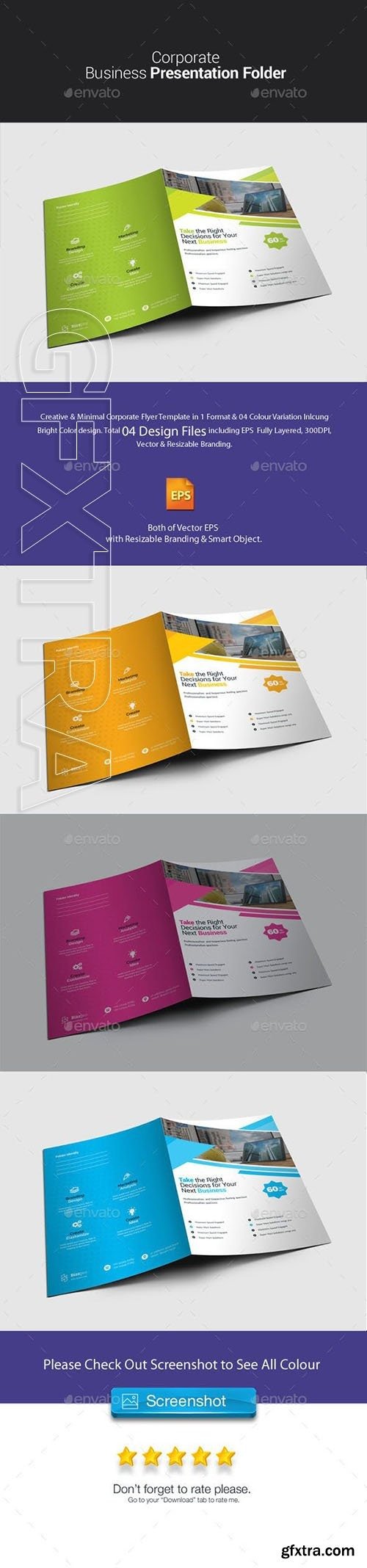 GraphicRiver - Corporate Presentation Folder 23077538