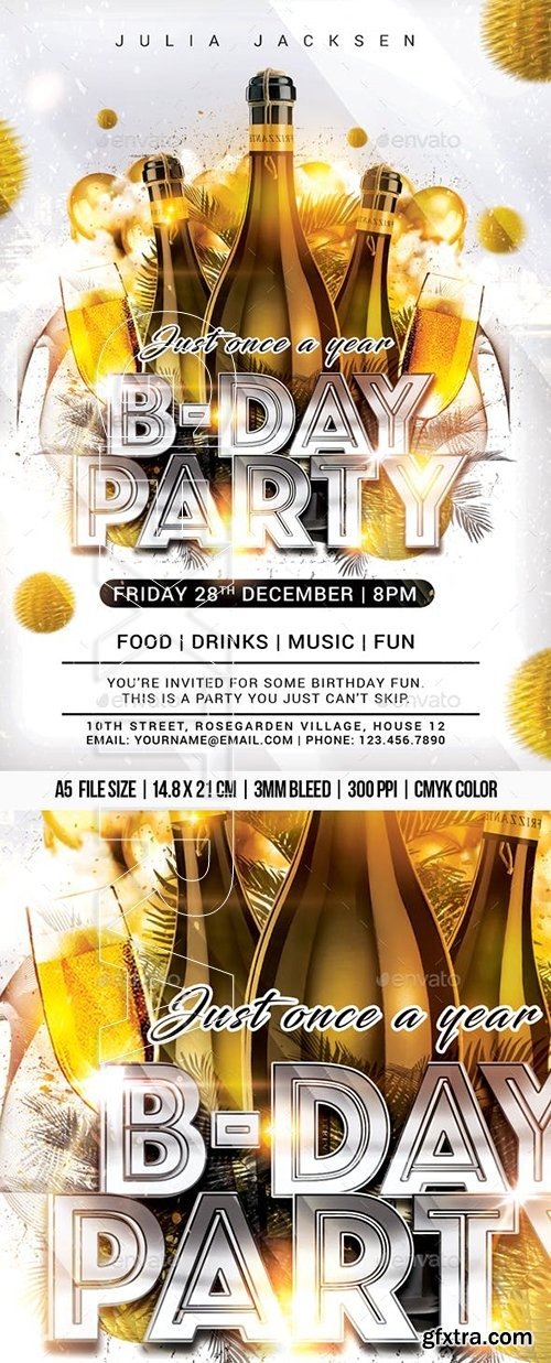 GraphicRiver - B-Day Party 22994393