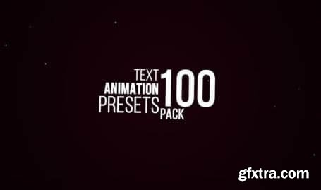 100 Text Animation Pack 99043
