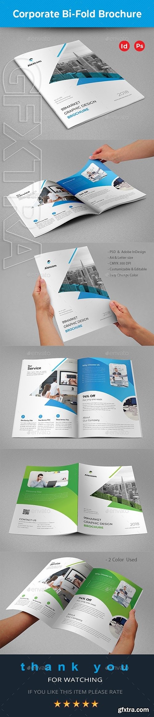 GraphicRiver - Corporate Bifold Brochure 22655489
