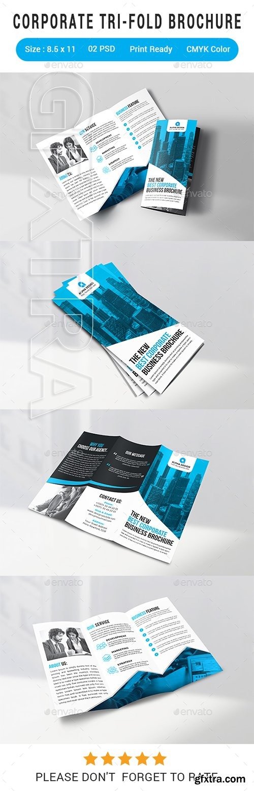 GraphicRiver - Corporate Tri-fold Brochure 22567037
