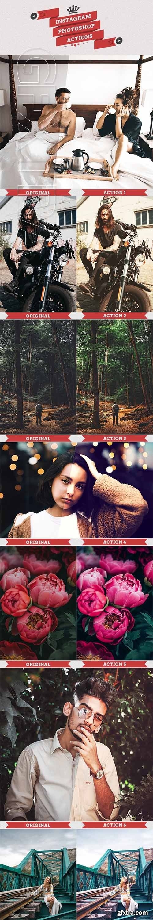 GraphicRiver - 25 Instagram Filters Photoshop Actions 22537324