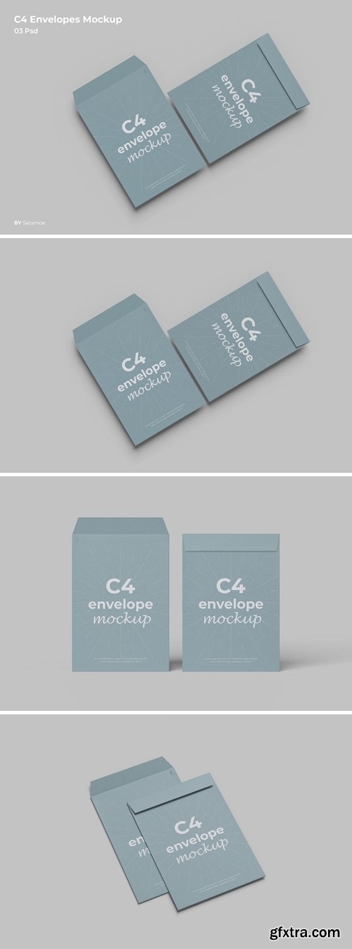 C4 Envelopes Mockup