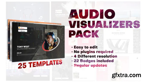 Videohive Audio Visualizers Pack 28006092