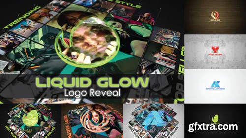 Videohive Liquid Glow Logo Reveal 28283675
