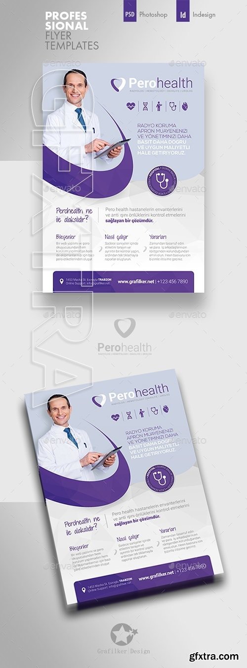 GraphicRiver - Health Application Flyer Templates 22321152