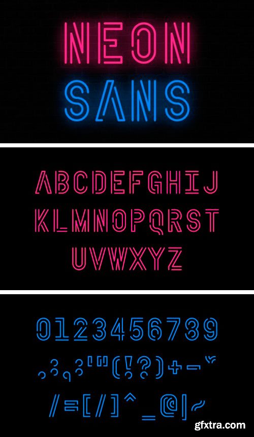 Neon Sans Display Font