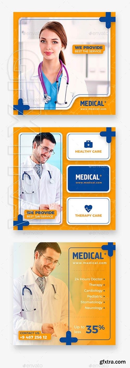 GraphicRiver - Medical Instagram Banner 21952982