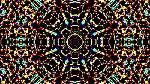 Videohive - Bright abstract light flickering streaks set full color, kaleidoscope - 33790220