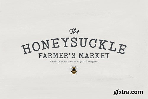 Honeysuckle Market Fonts