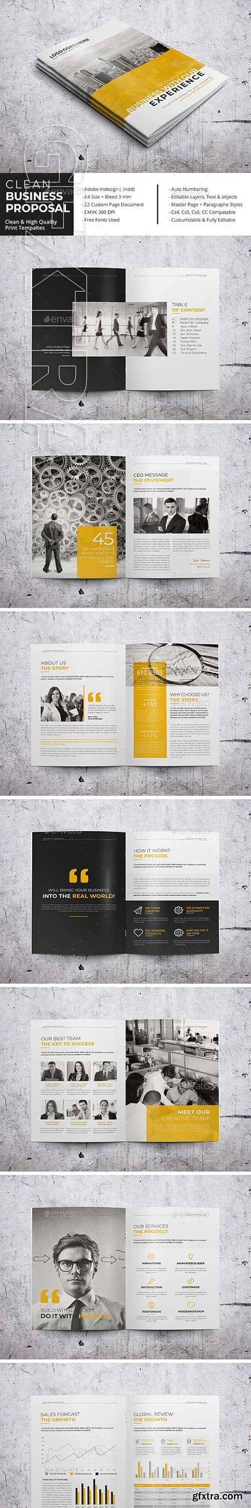 Graphicriver - Clean Business Proposal 21280656